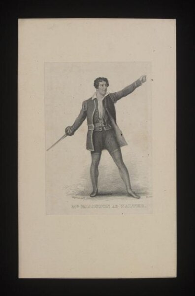 Unknown, Mr Elliston as Walter