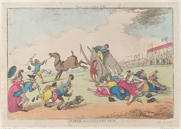Thomas Rowlandson, Sports of a Country Fair, Part the First