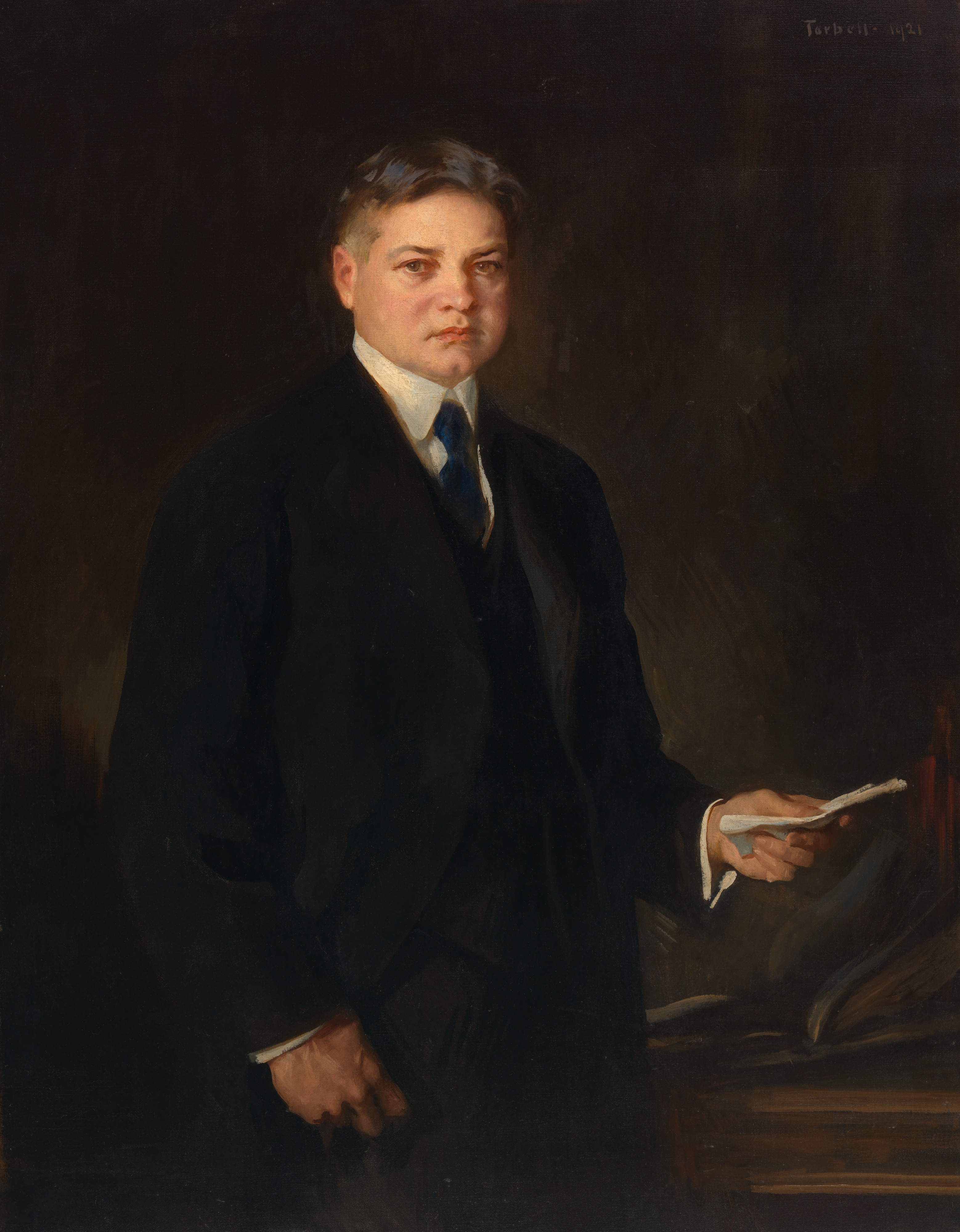 Edmund Charles Tarbell, Herbert Hoover