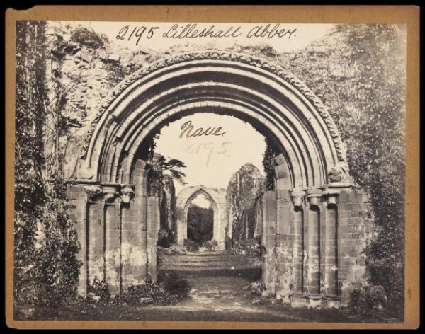 Francis Frith, Lilleshall Abbey.  Nave