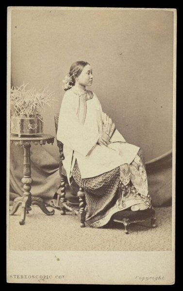 London Stereoscopic and Photographic Company, A portrait of a woman Kin Foo