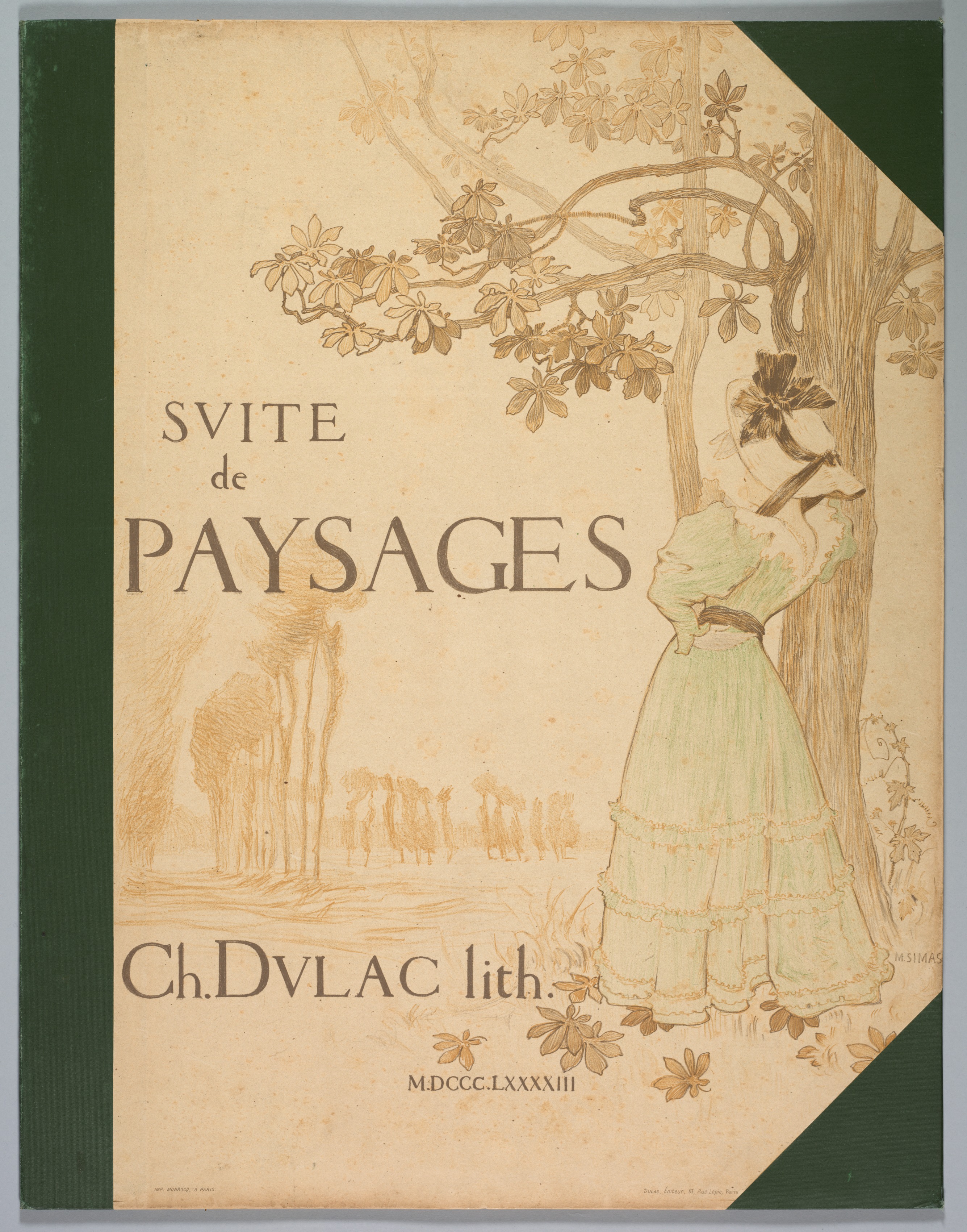 Charles Marie Dulac, Suite de Paysages