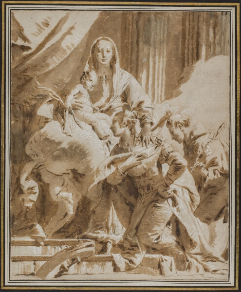 Giovanni Battista Tiepolo, Jomfru Maria og barnet med den hellige Antonius af Padova og Katarina af Alexandria
