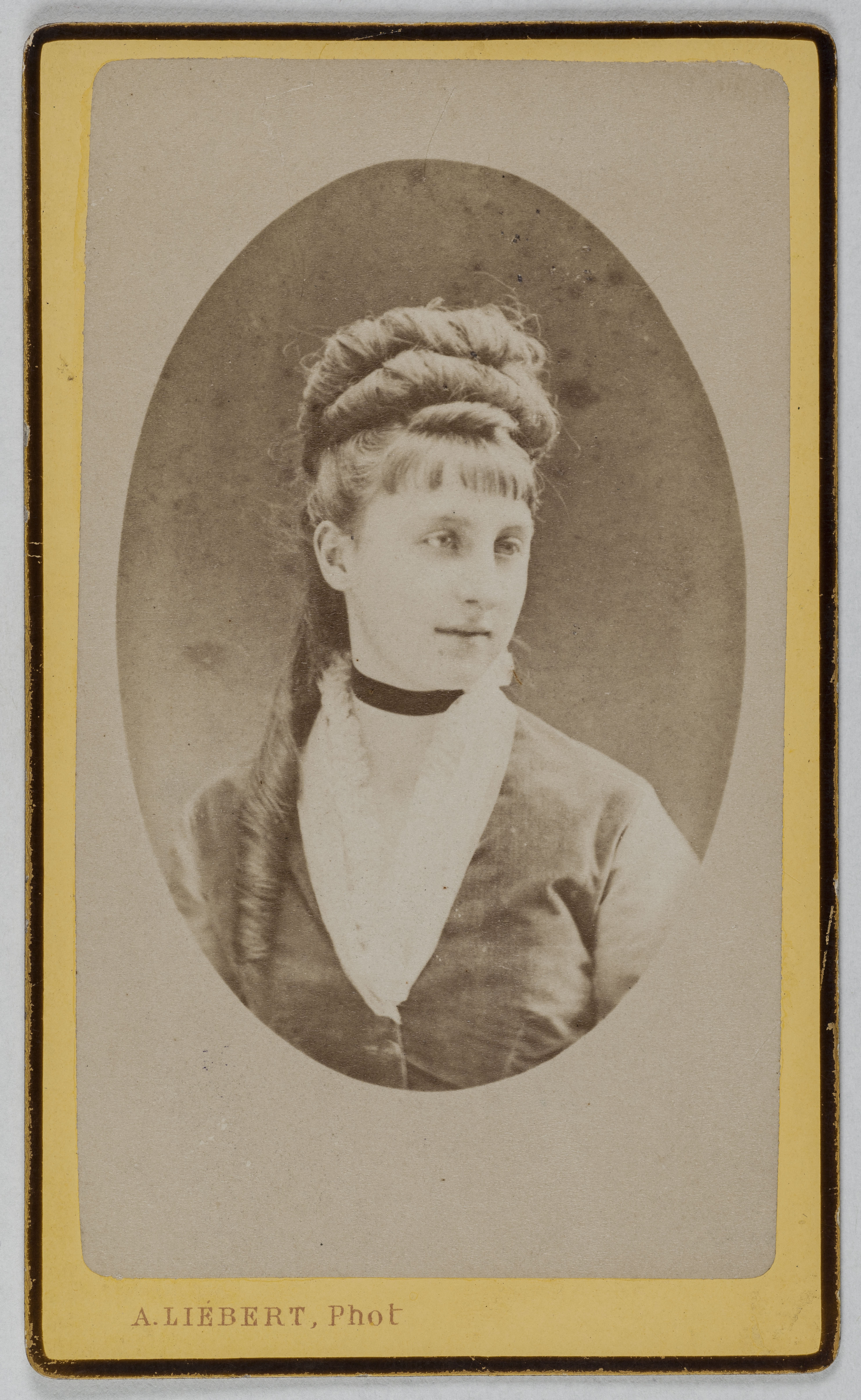 Alphonse Liébert, Portrait de Mme Feydeau, (sœur de Croisette)