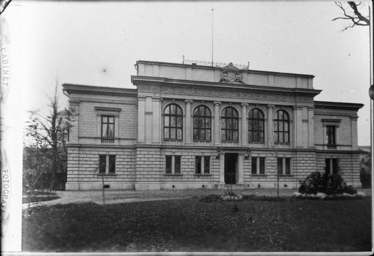 Henri Osti's Fotografiateliér, Reprofotografi - Östgöta nation, kvarteret Fågelsången, Uppsala före 1914