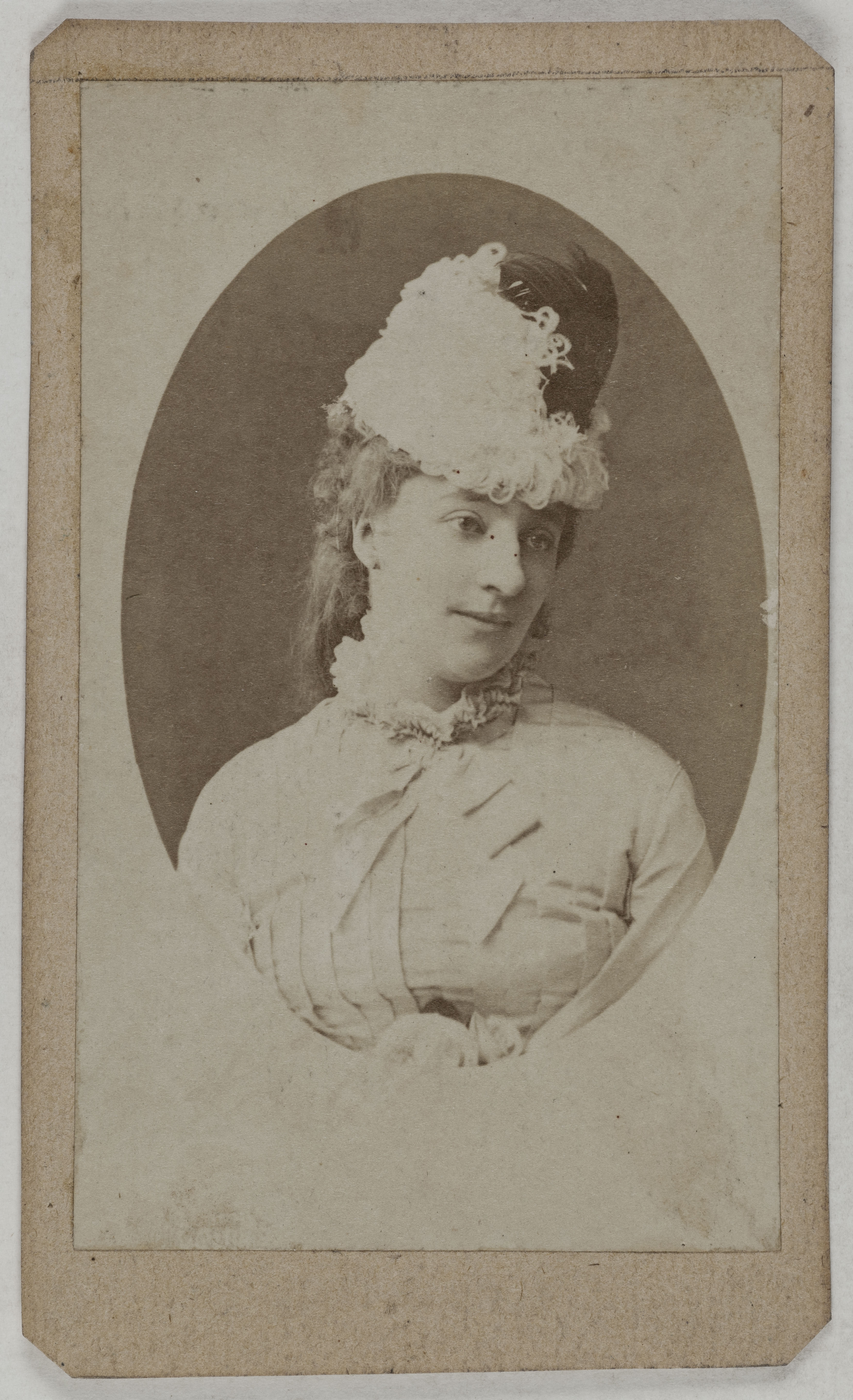 Anonyme, Portrait de Dica-Petit, (née Déodice Petit), (v. 1841-1855), (actrice)