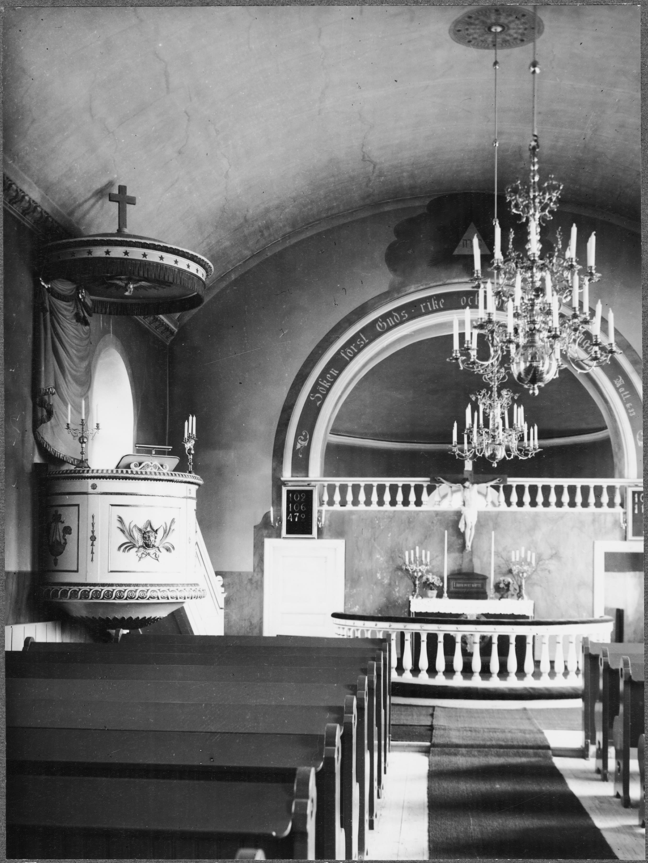 Olle Hellström, Trästena kyrka