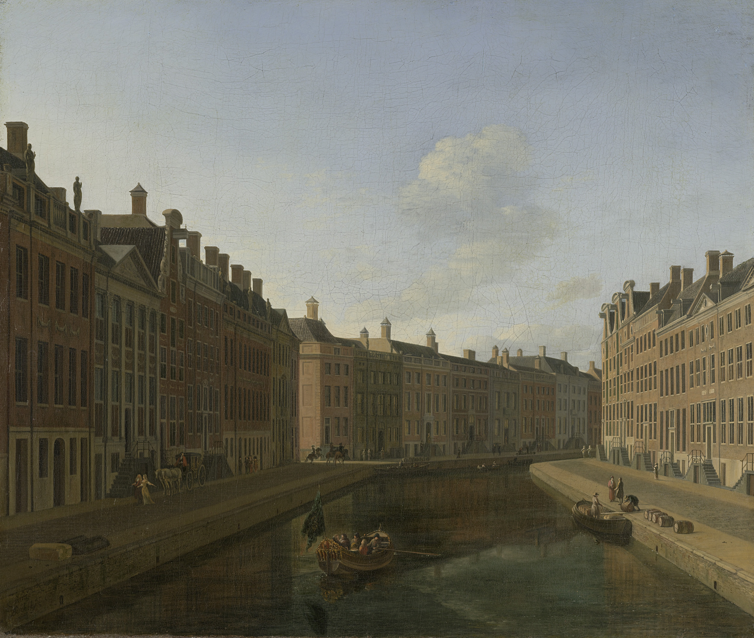 Gerrit Adriaenszoon Berckheyde, The Herengracht Bend