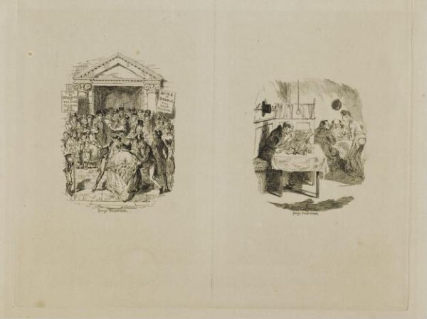 Cruikshank, George, Election for Beadle