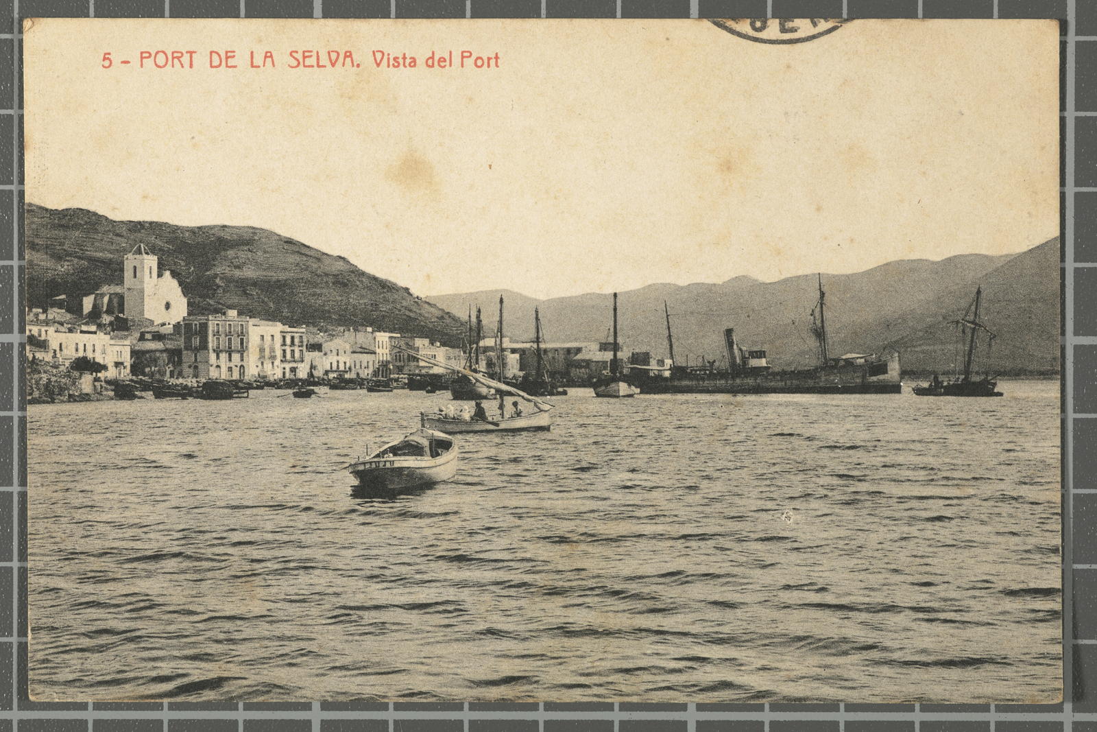 Desconegut, 5 - Port de la Selva. Vista del Port