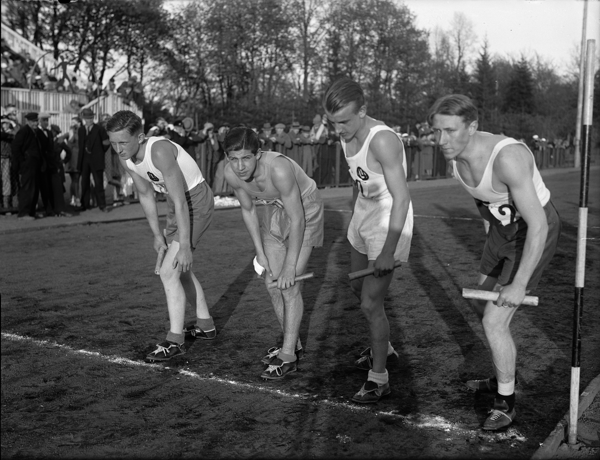 Paul Sandberg, Idrottsmän, sannolikt på Studenternas Idrottsplats, Uppsala 1935