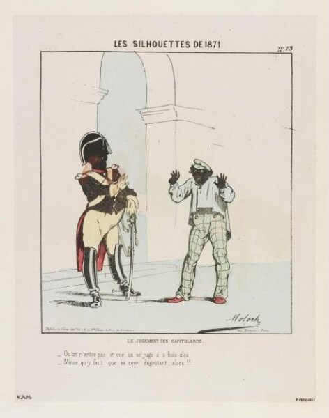 Colomb, B. (Moloch), Les Silhouettes De 1871