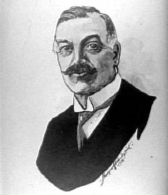 Unknown artist, Gymnastiklärare H G Hamilton