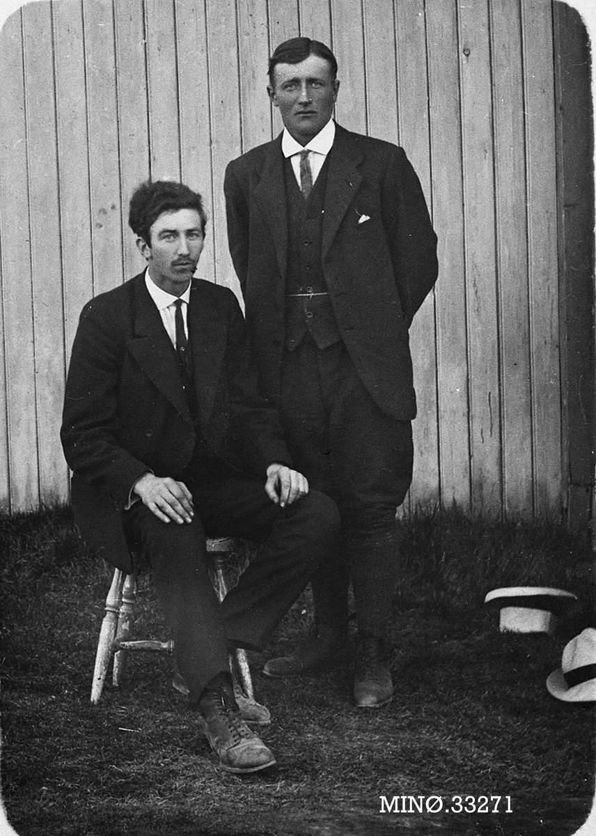 Alexander Bredstrøm Ansberg, Portrett av to menn