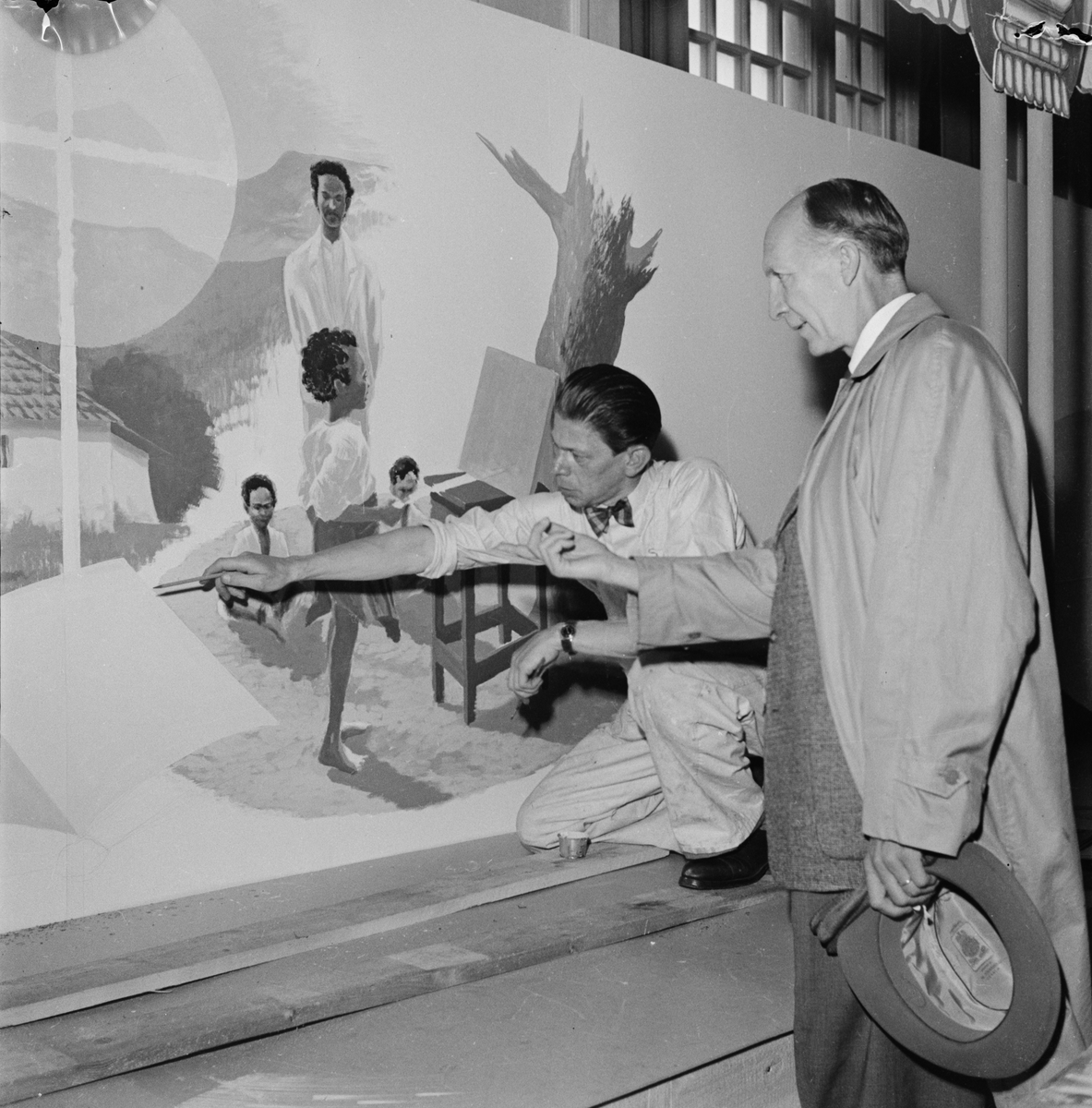 Uppsala-Bild, Svenska kyrkans missionsstyrelse - utställning, Uppsala 1949