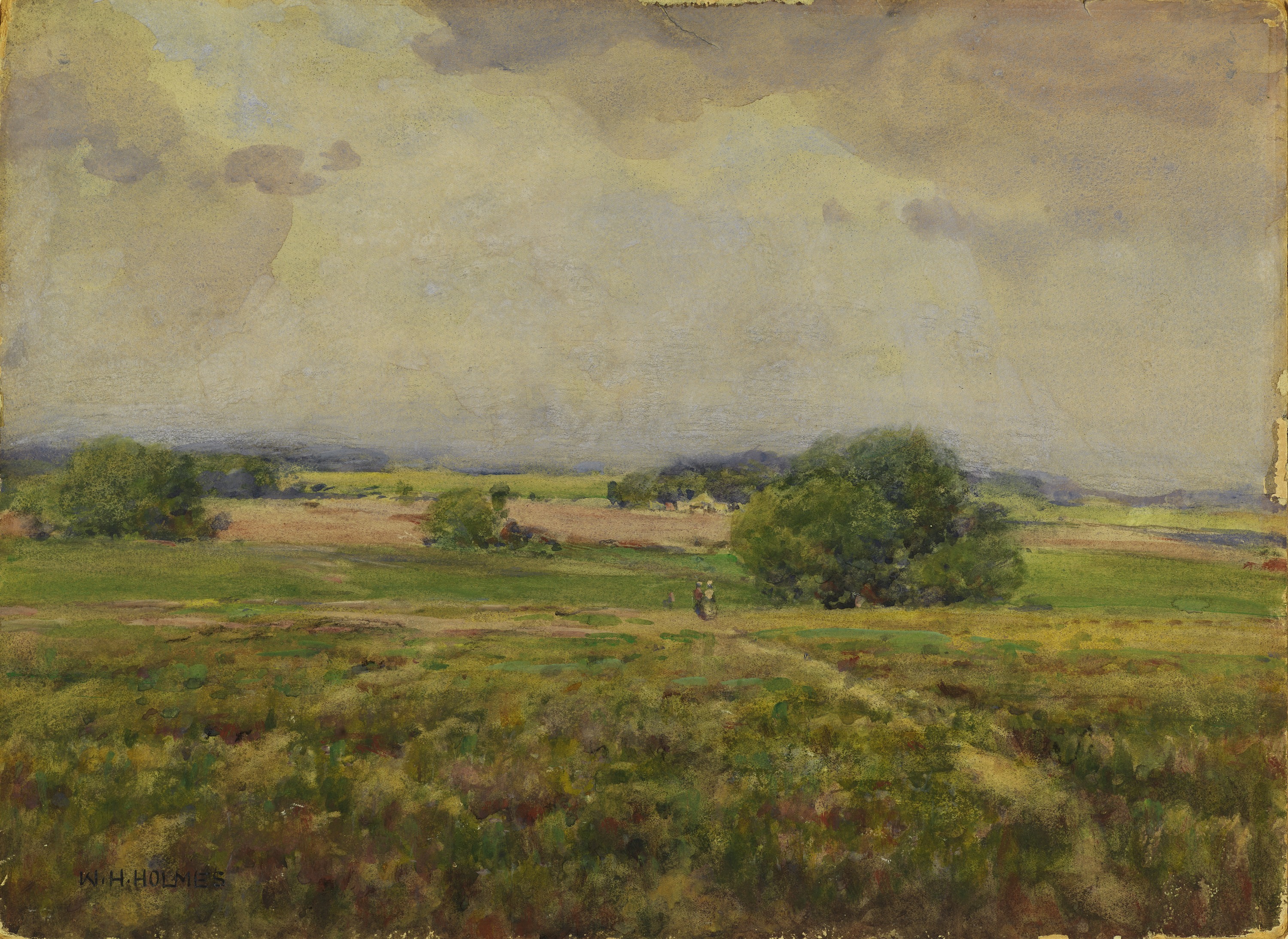 William Henry Holmes, Over the Maryland Fields