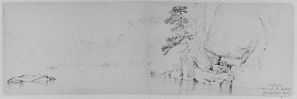 Daniel Huntington, Mohonk, 1871 (from Sketchbook)