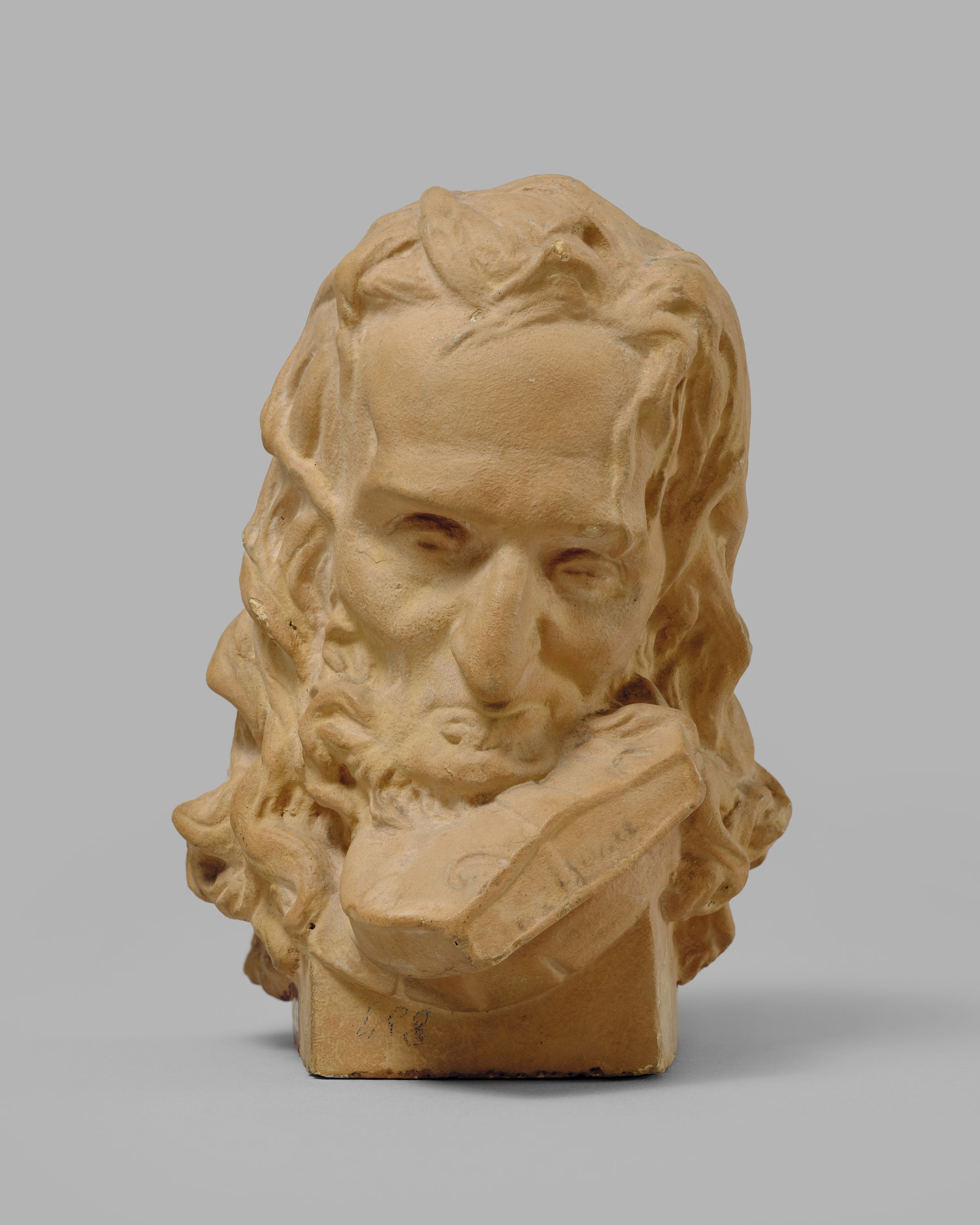Jean Pierre Dantan, Portrait-charge de Nicolo Paganini (1784-1840), compositeur et violoniste italien