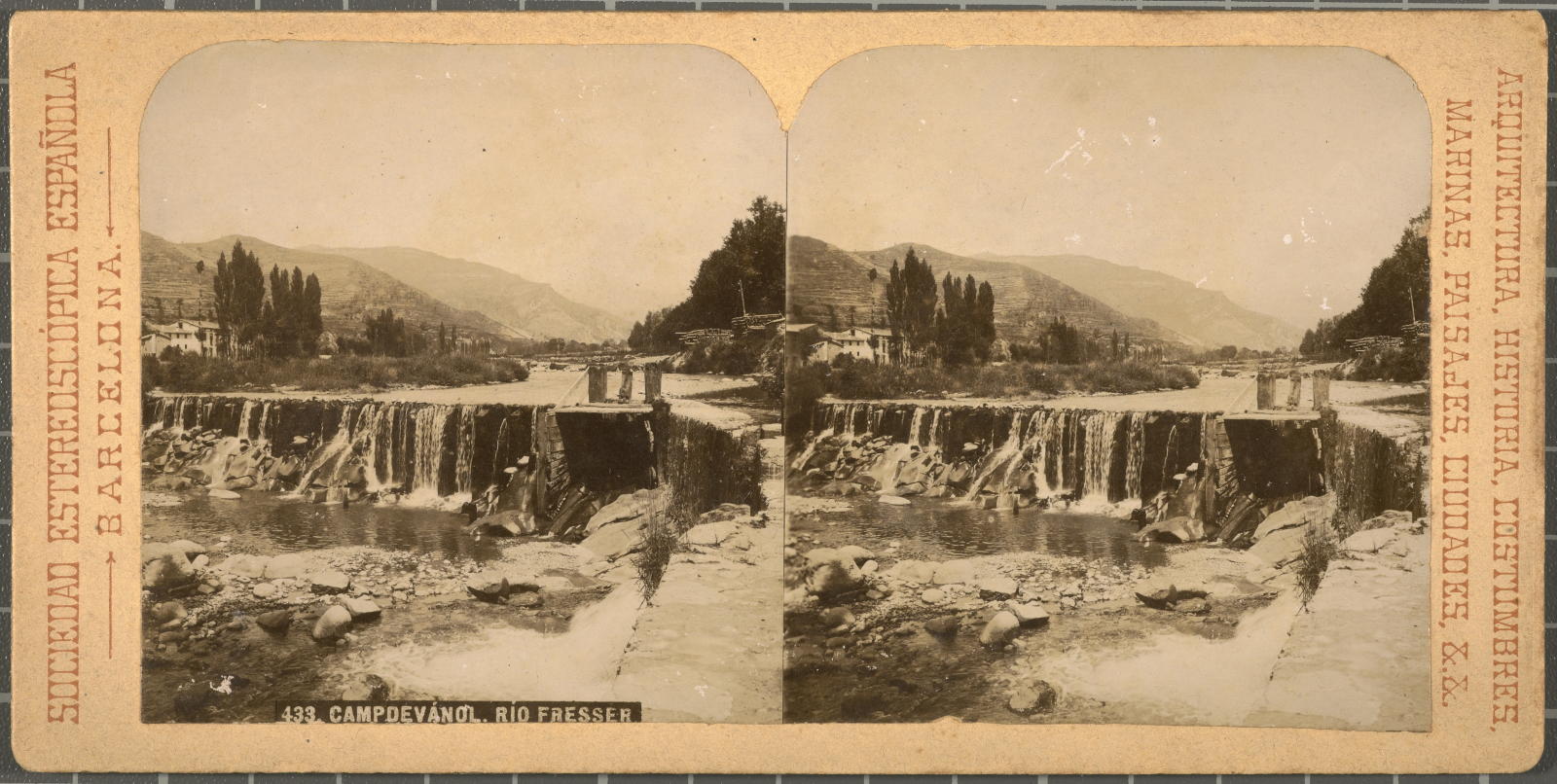 Desconegut, 433. Campdevánol. Río Freser