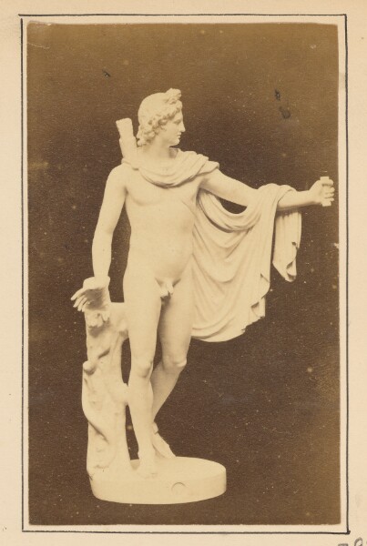 Unknown, [Statue of a Nude Male]