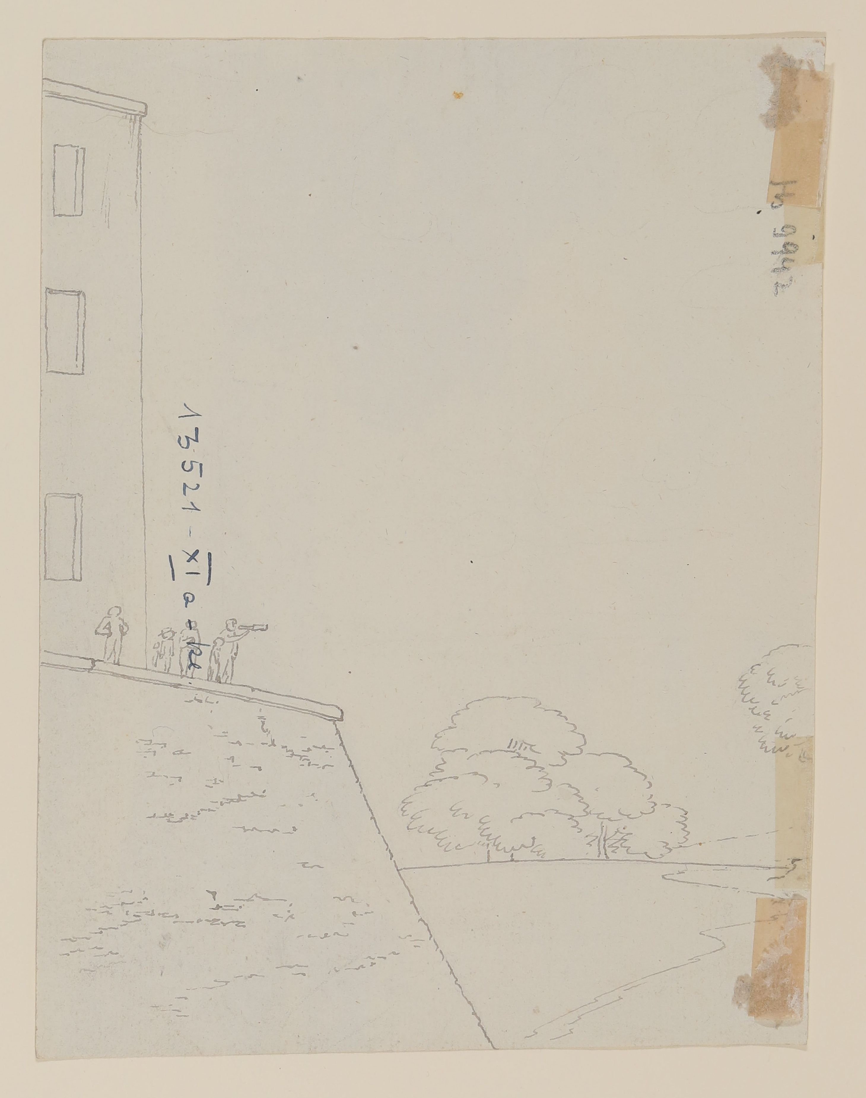 Gottlob Friedrich Konstantin von Stein, In die Landschaft blickende Figuren