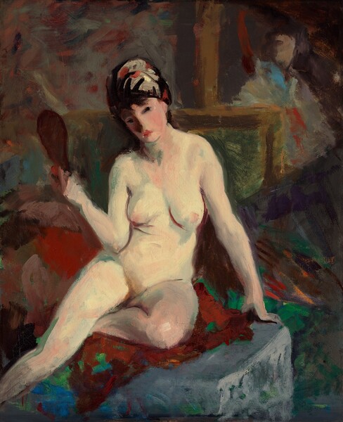 Robert Henri, Seated Nude