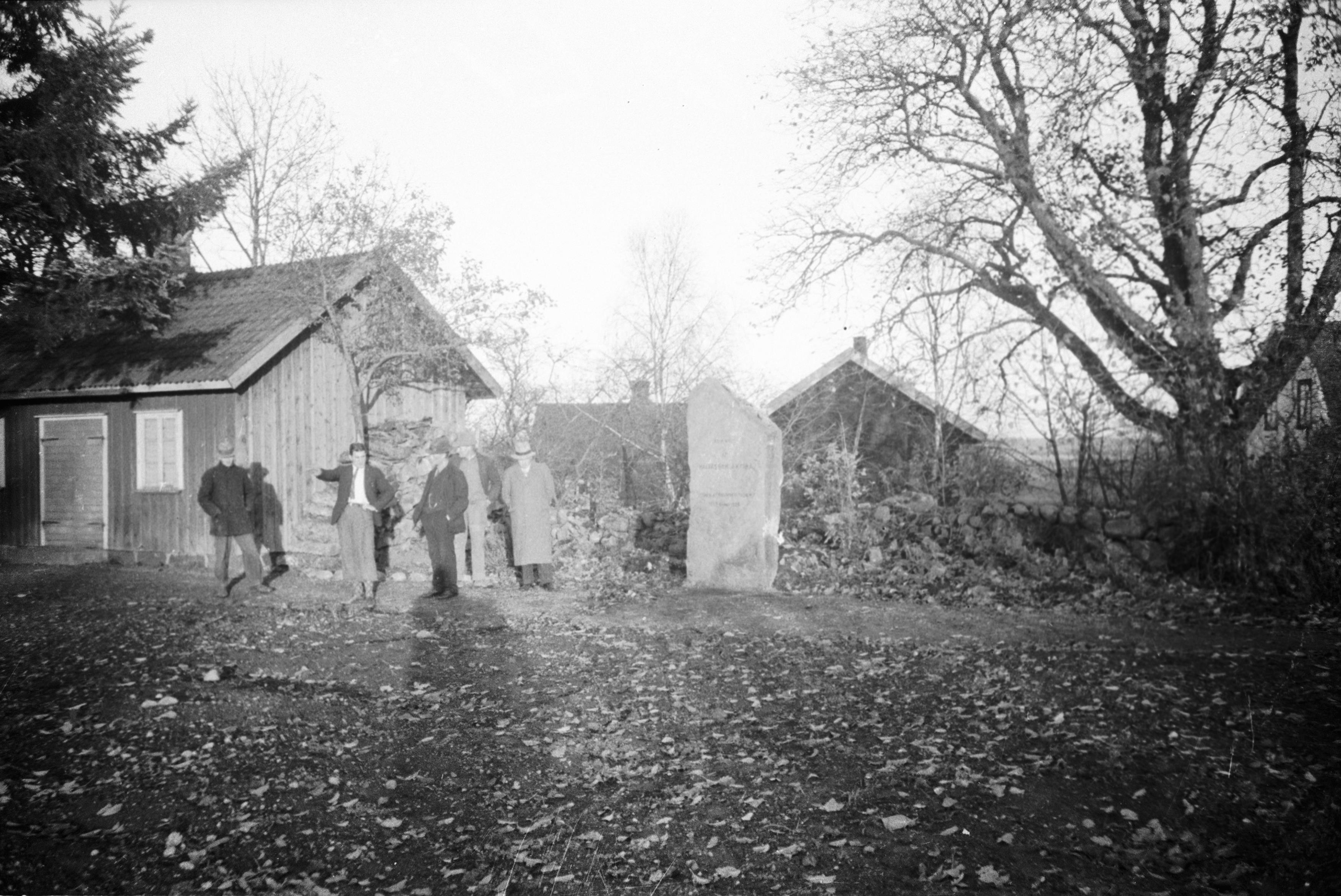 Bertil Berthelson, Ryda, Halvås kyrkplats Och ruin