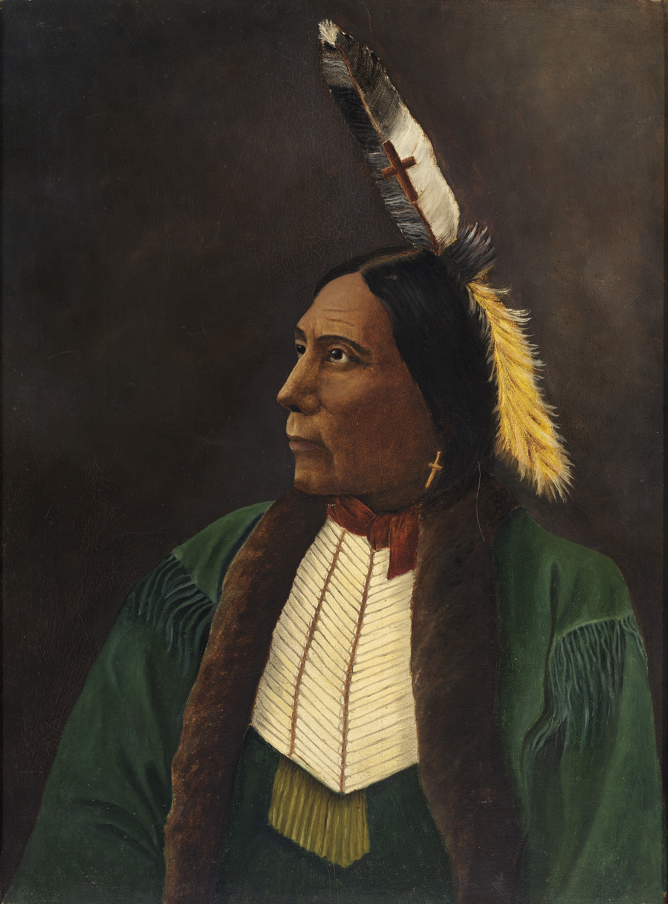 Unidentified, Portrait of an American Indian