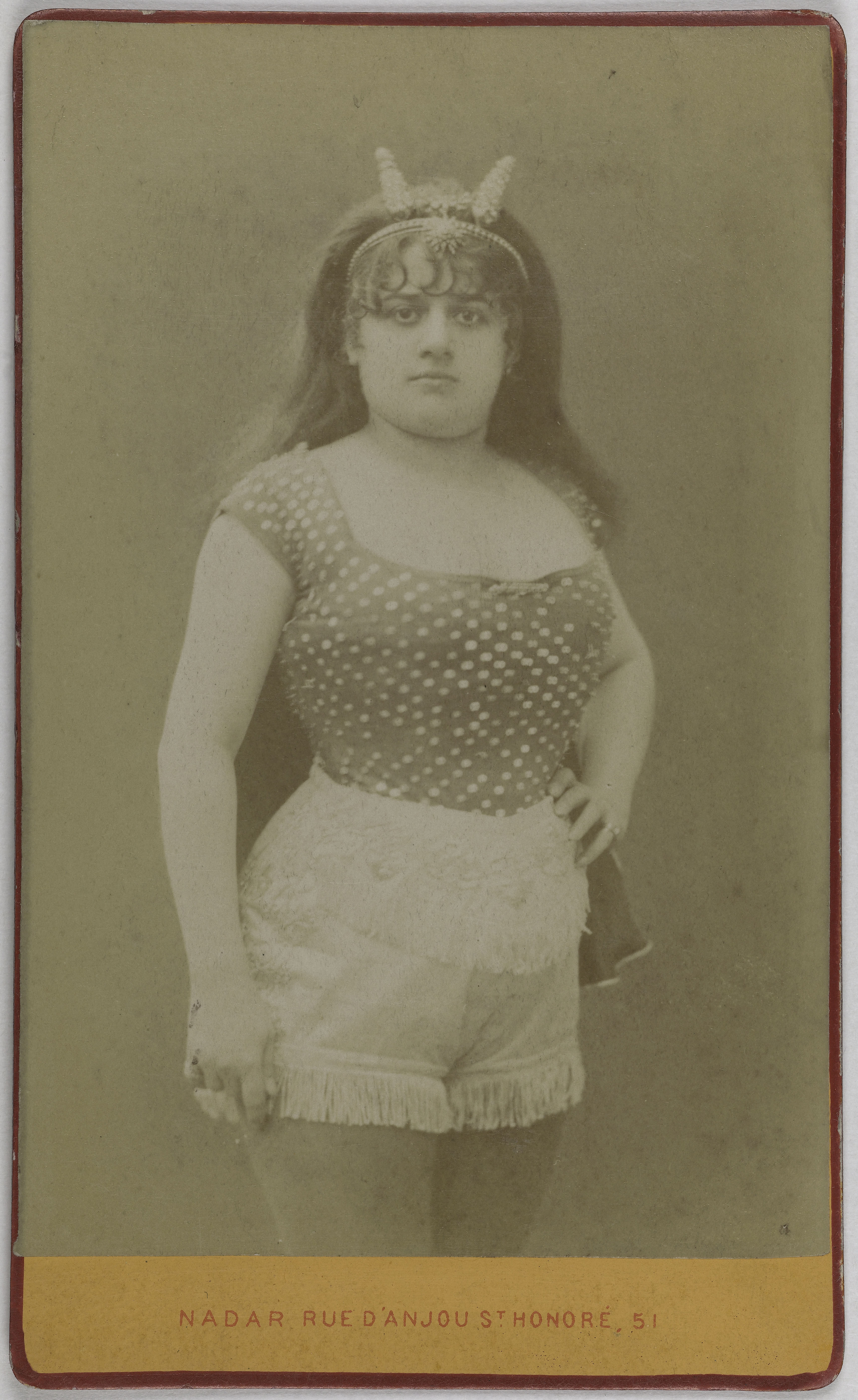 Atelier Nadar, Portrait de Piccolo ou Picolo, (Wagner dite), (actrice)