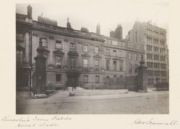 Scamell, George (Mr), National Photographic Record and Survey