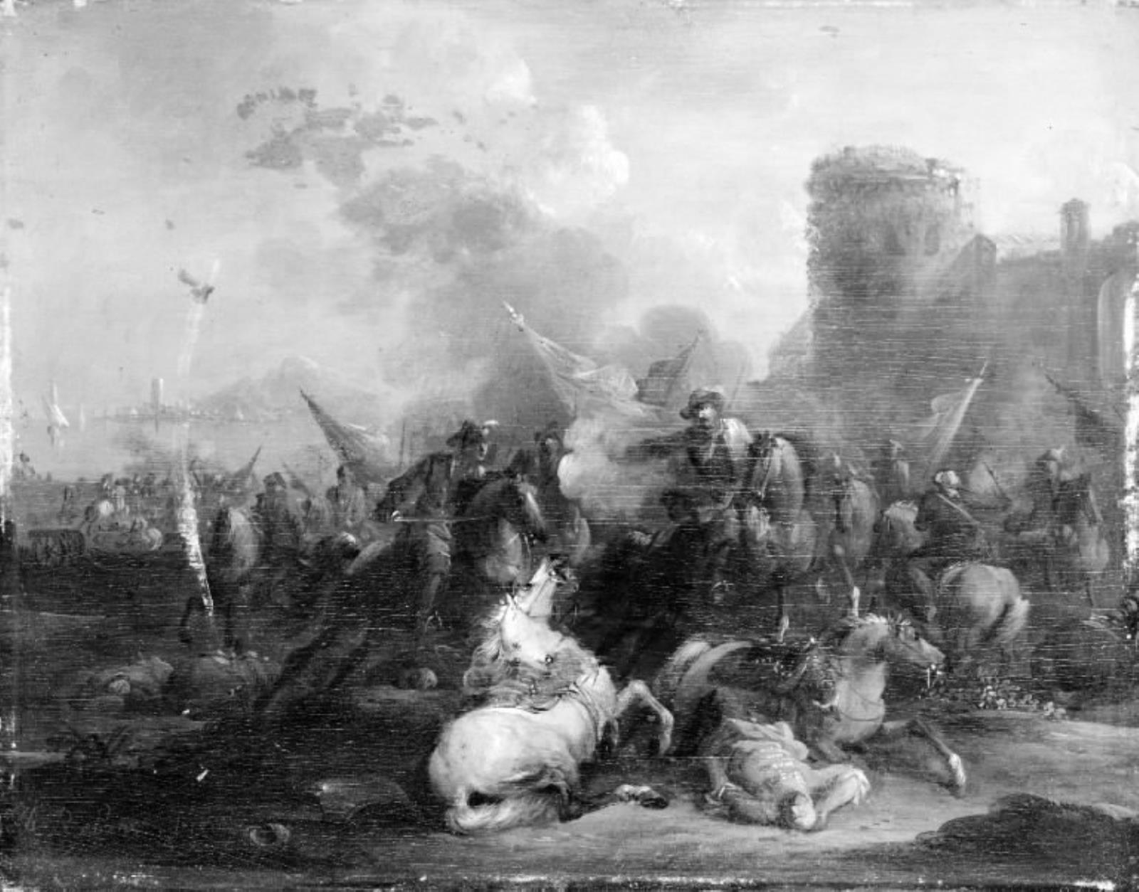 Arnold Frans Rubens, En rytterfægtning