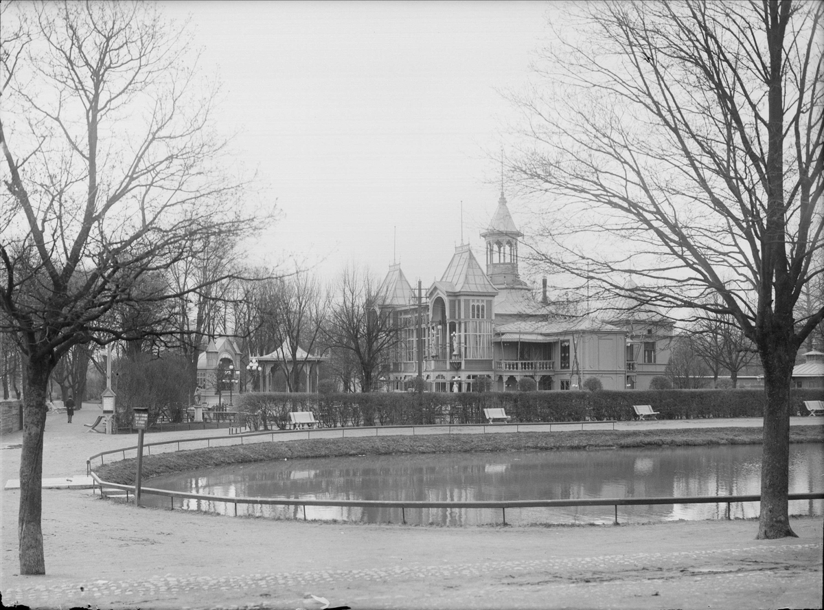 Alfred Dahlgren, Flustret och Svandammen från norr, Fjärdingen, Uppsala 1901 - 1902