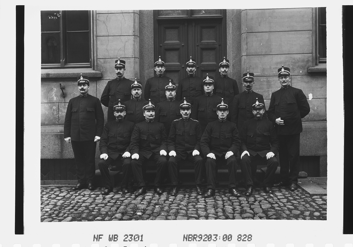 Anders Beer Wilse, Prot: Gruppe Politibetjente 2de Div