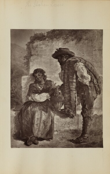 Unknown, [Painting of man and woman]