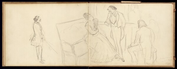 Edgar Degas, Soirée