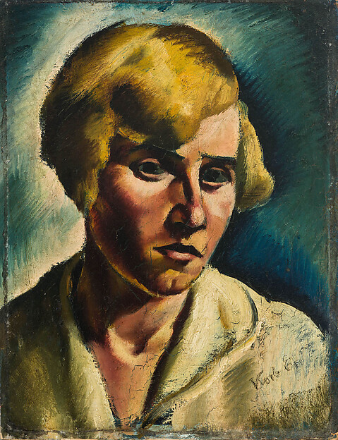 Erzsébet Korb, Untitled (Portrait of a Young Blonde Woman)