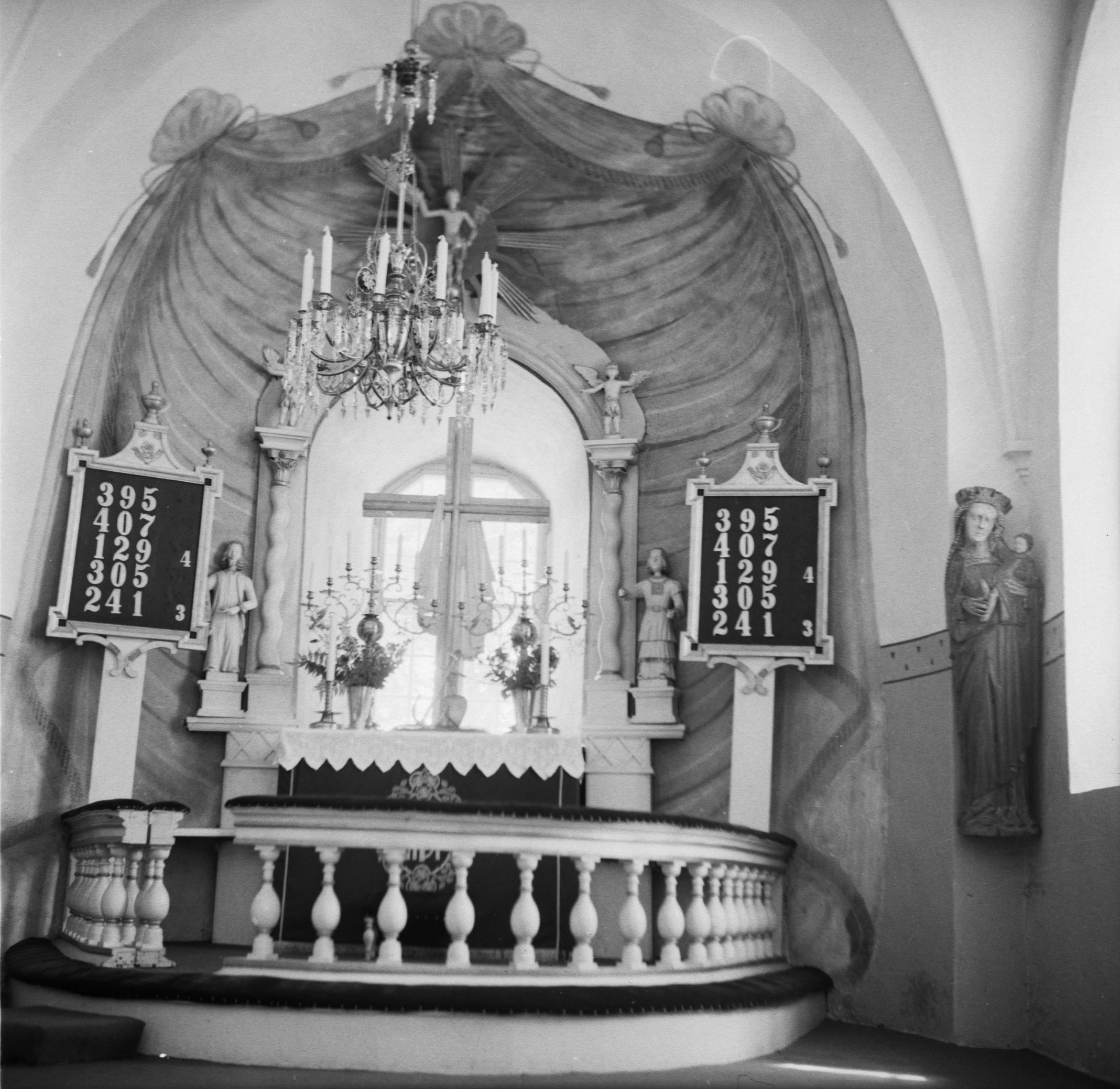 Olle Hellström, Kinneveds kyrka