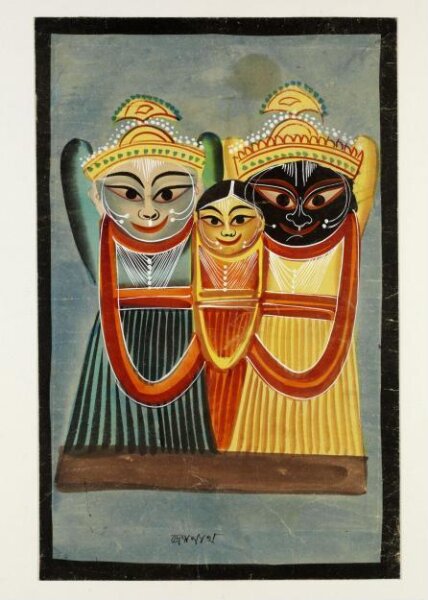 Unknown, Balbhadra, Subhadra and Jagannatha
