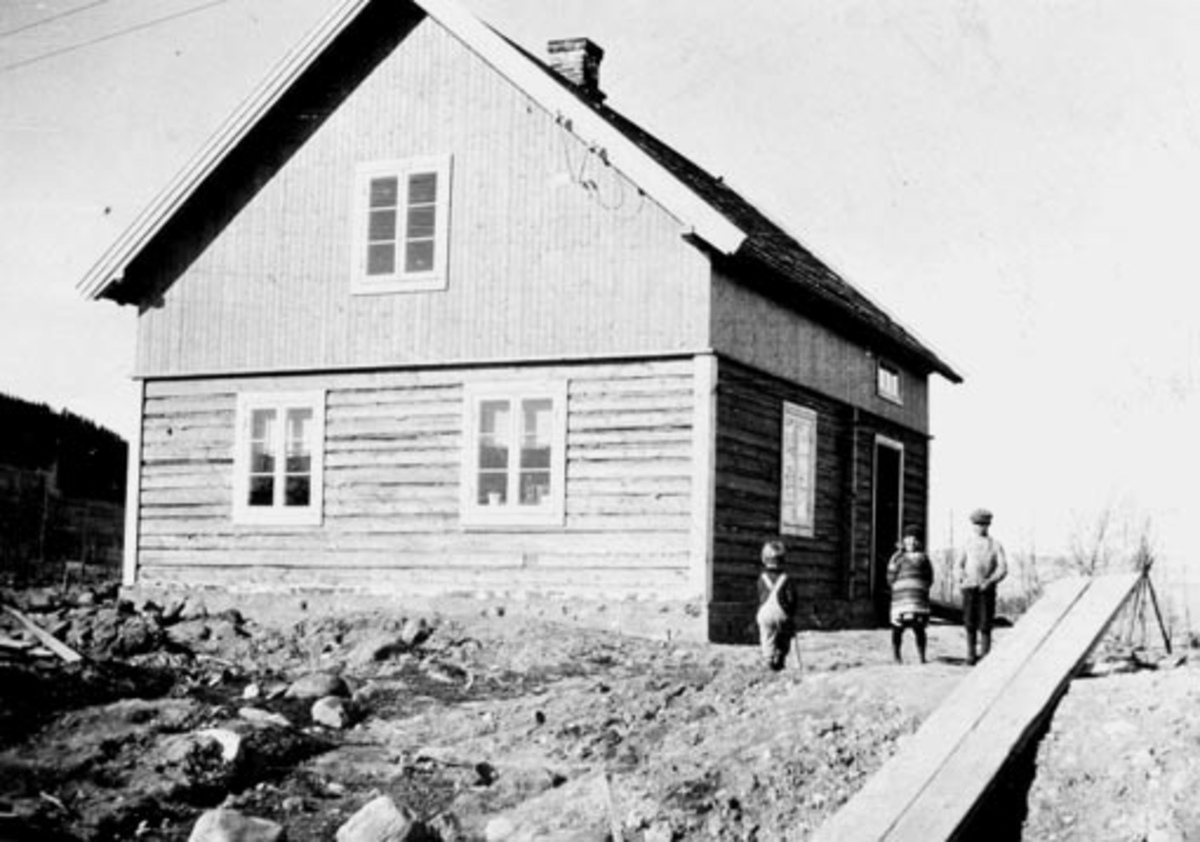 Anno Domkirkeodden, Eksteriør, sveiserboligen Nordlund på Hoelstad, Nes, Hedmark.