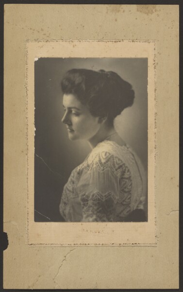 Louis Fleckenstein, [Portrait of a Woman in Embroidered Dress]