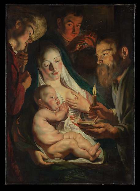 Jacob Jordaens, The Holy Family with Shepherds