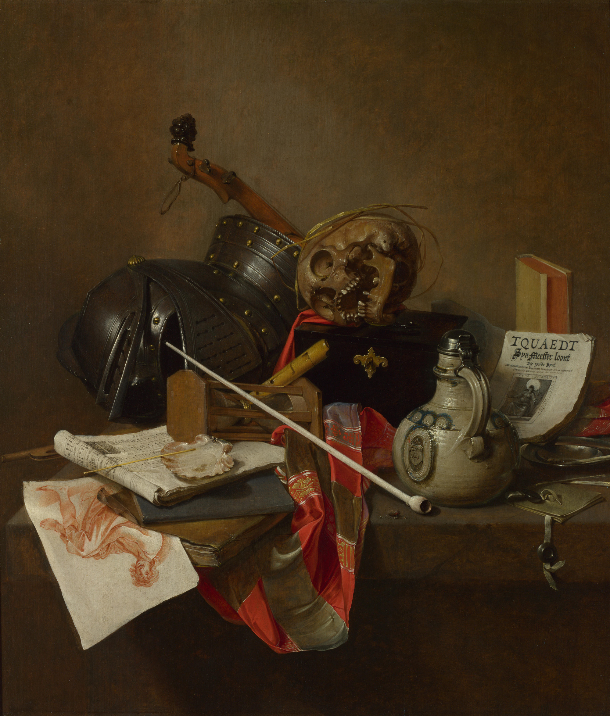 Jan Treck, Vanitas Still Life
