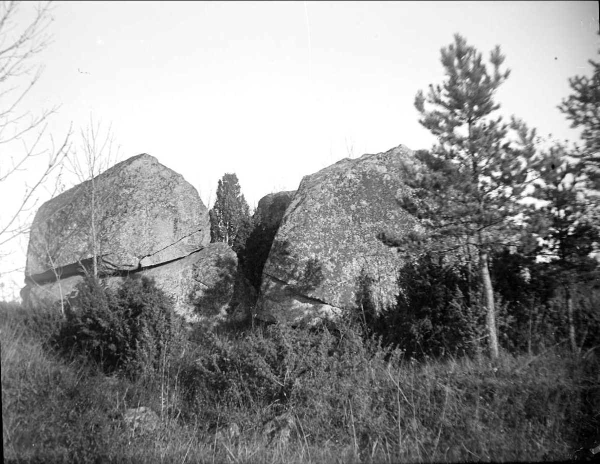 August Fredrik Schagerström, Flyttblock i Jälla, Vaksala socken, Uppland oktober 1927