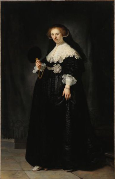 Rembrandt van Rijn, Portrait of Oopjen Coppit