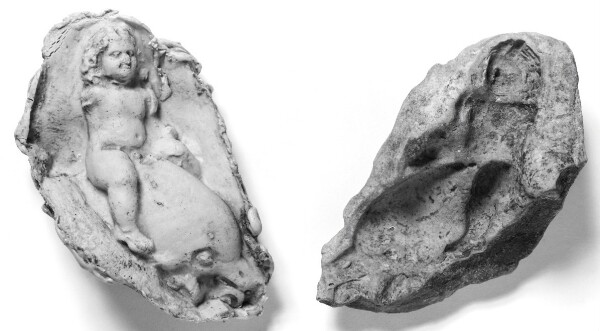 Unknown, Mold of Eros (?) on a Dolphin