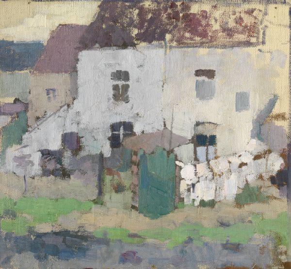 Rik Wouters, White Façades and Garden at Bosvoorde