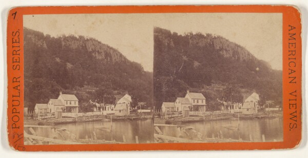 Edward and Henry T. Anthony & Co., The Palisades above Fort Lee. [Hudson River]