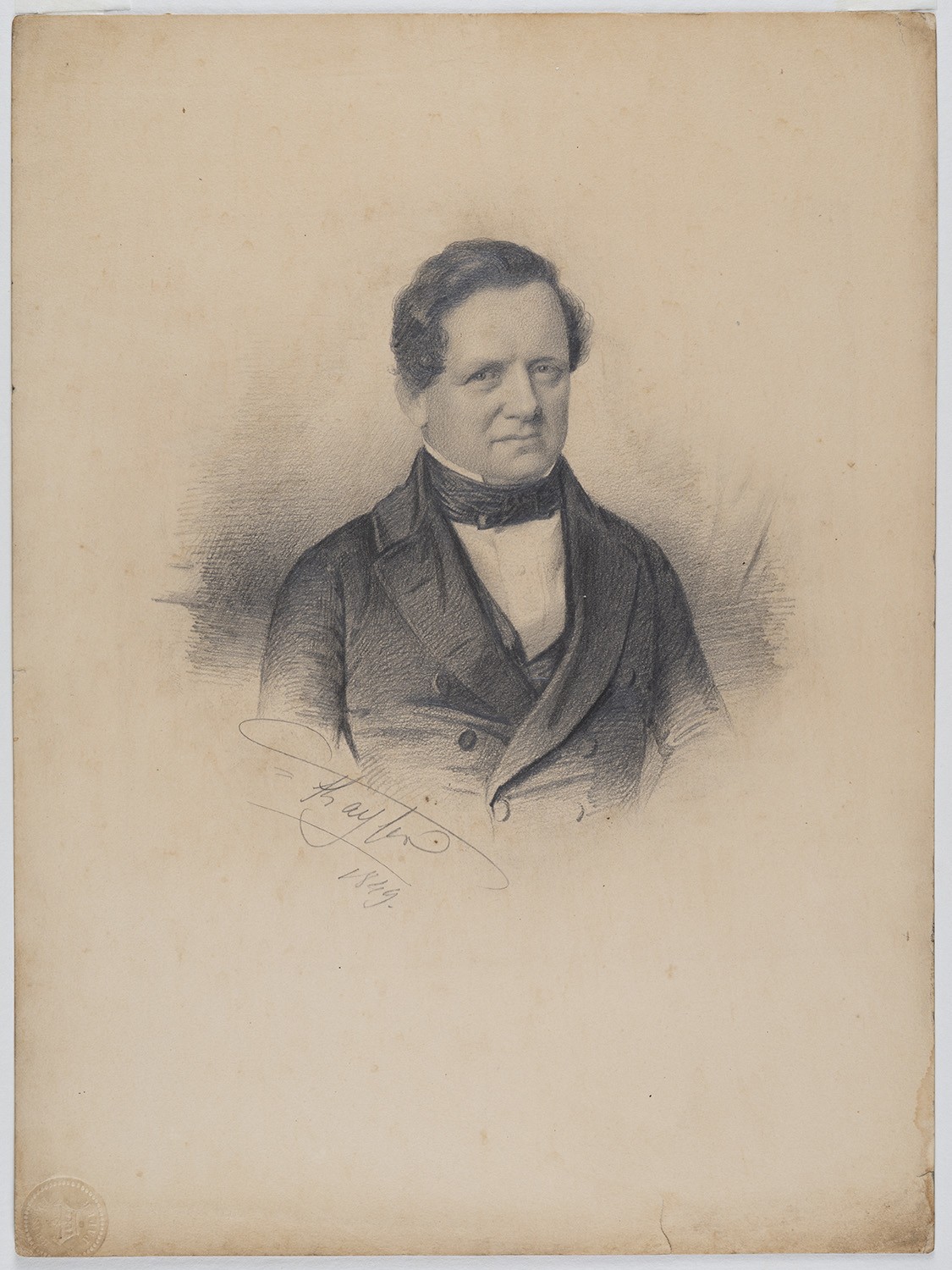 J. Kayser (Porträtzeichner), Magnus, Heinrich Gustav (1802–1870), Prof. für Physik an der Univ. Berlin