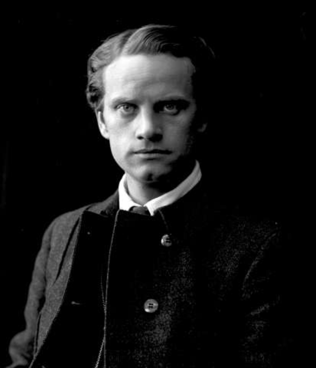Gustav Borgen, Portrett, skuespiller Dienesen.
