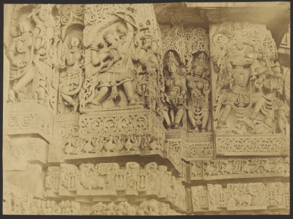 Capt. Linnaeus Tripe, Hullabede - Temple of Siva, Sculptures